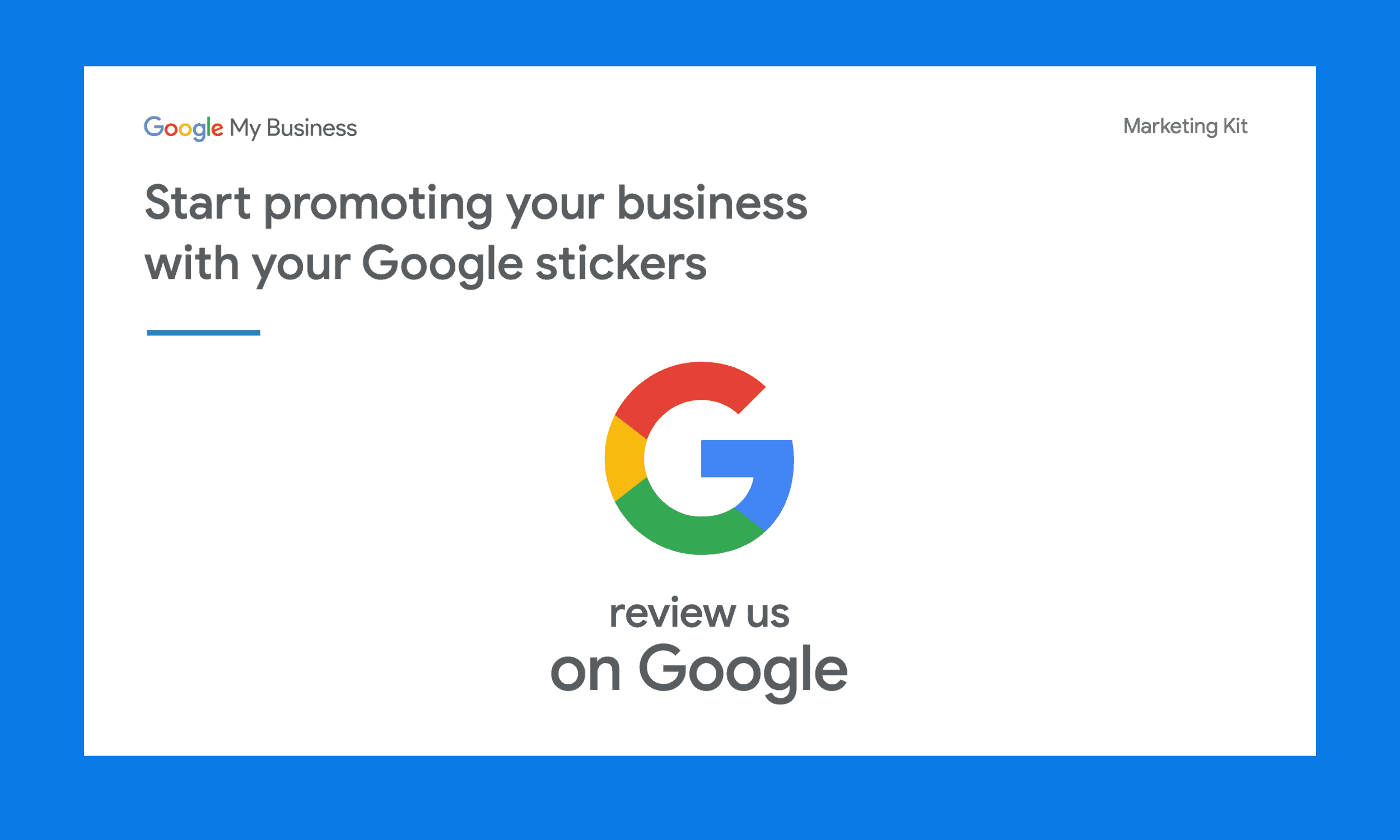 Review Us on Google sticker