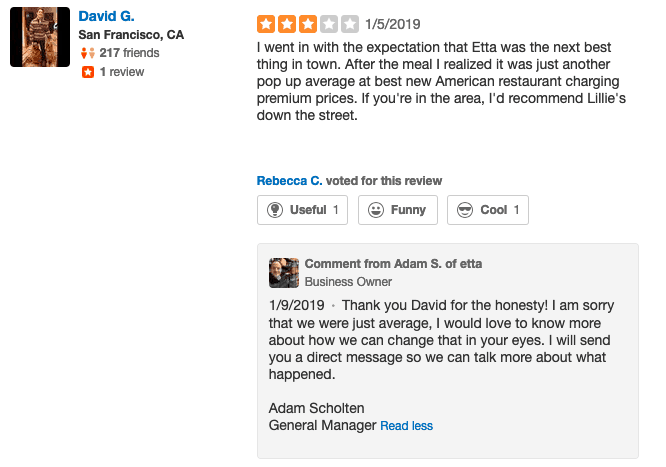 how to respond to reviews